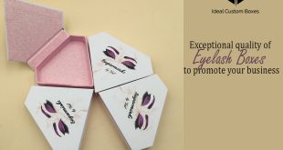 Exceptional quality of Custom Eyelash Boxes to promote your business