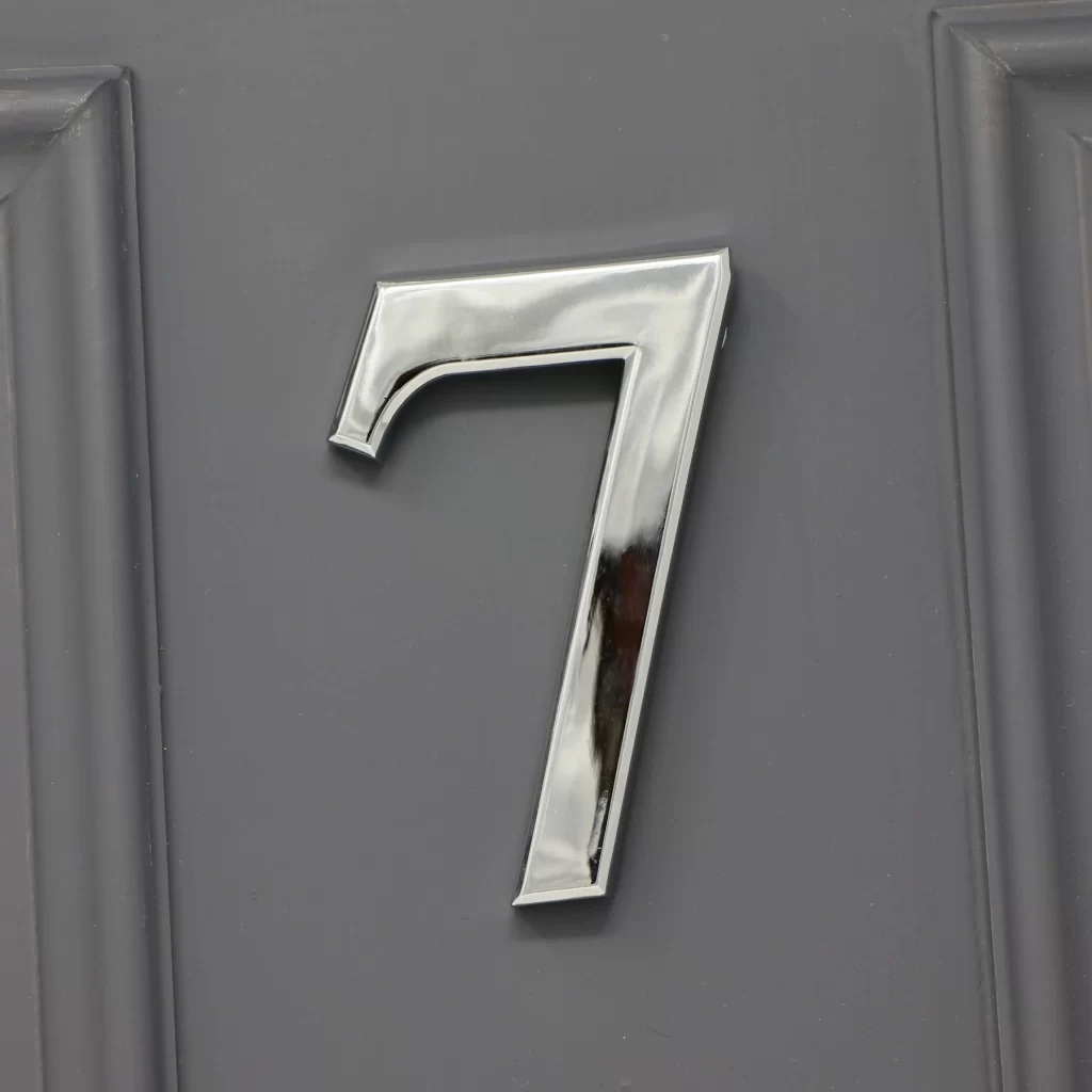 Stainless Door Numbers