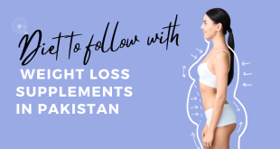 Diet to follow with Weight Loss Supplements in Pakistan