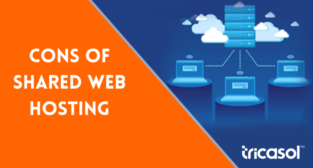Cons of shared Web Hosting