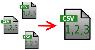 merge csv files into one